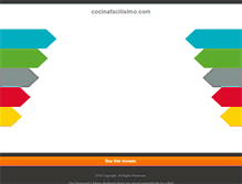Tablet Screenshot of cocinafacilisimo.com